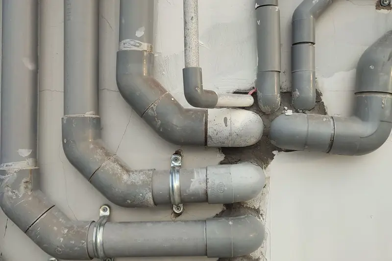 Sewer and plumbing pipes