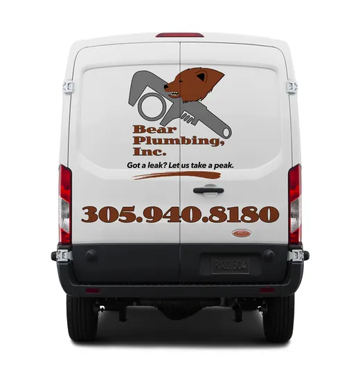 Bear Plumbing service van